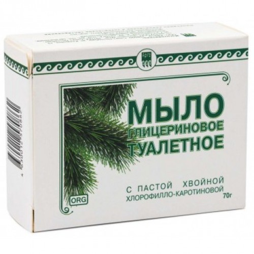 Купить Мыло туалетное глицериновое Фитолон с пастой хвойной хлорофилло-каротиновой  г. Казань  