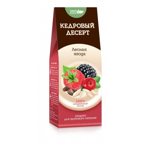 Кедровый десерт Лесная ягода  г. Казань  